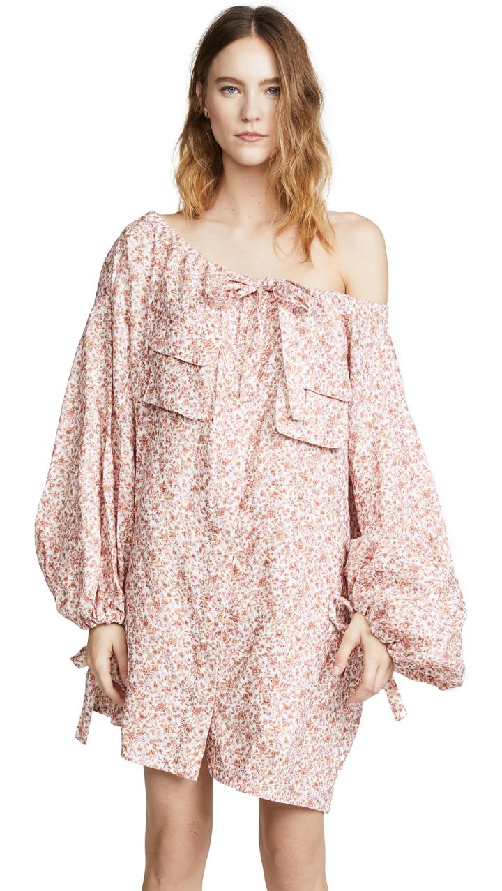 Zimmermann Radiate Skater Shirt Dress