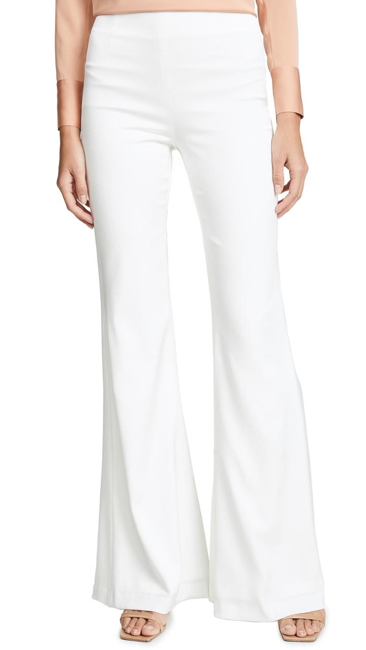 Galvan London High Rise Satin Trousers
