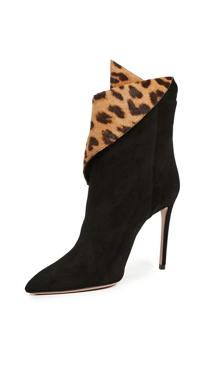 Aquazzura Night Fever 105mm Booties