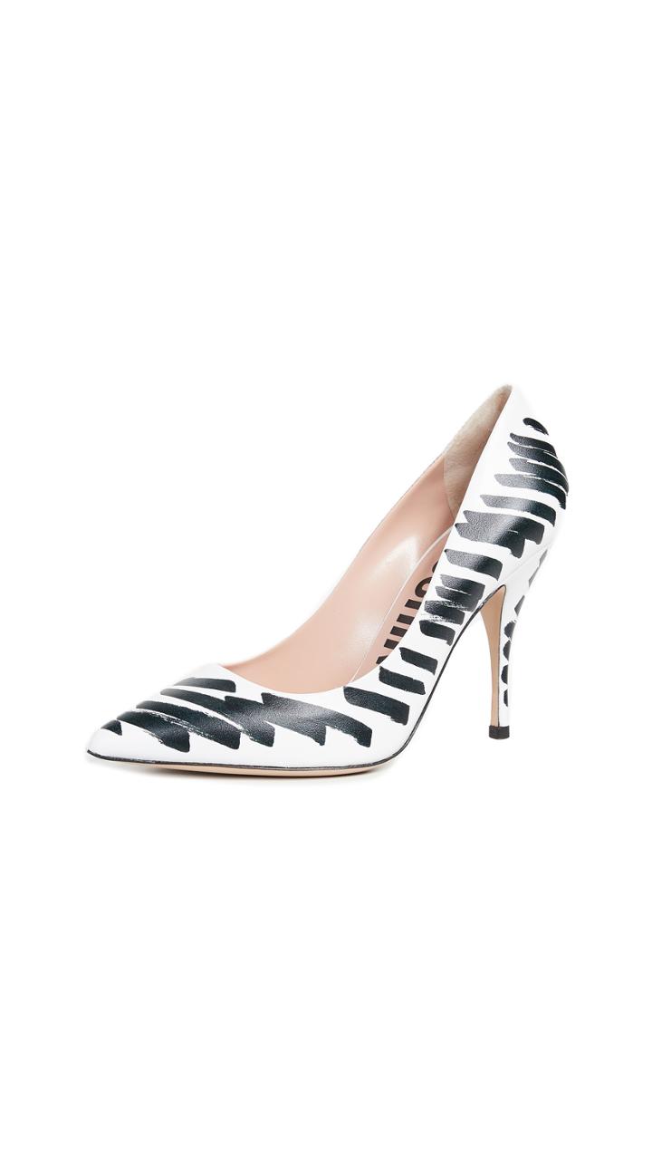 Moschino Scribble Pumps