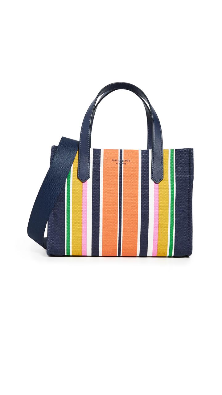 Kate Spade New York Kitt Stripe Medium Satchel