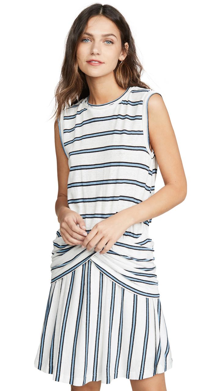 Derek Lam 10 Crosby Tank Dress With Twist Detail