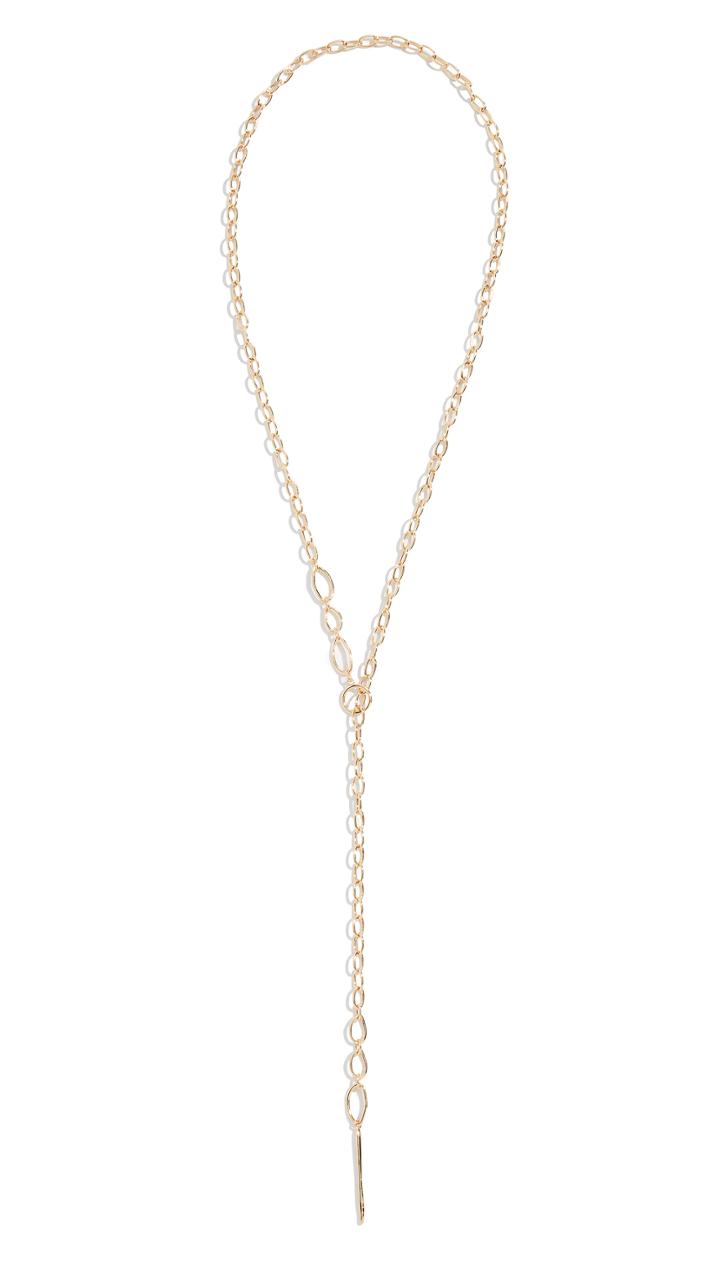 Gorjana Rowan Threading Lariat Necklace