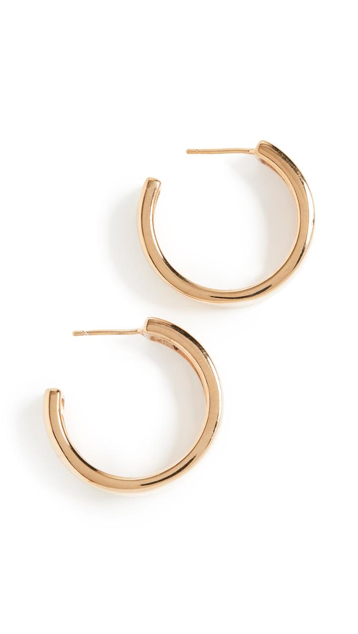 Agmes Medium Modernist Hoops