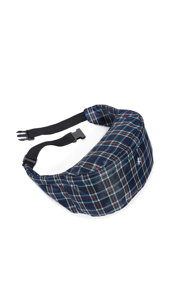 Opening Ceremony Plaid Fanny Pack