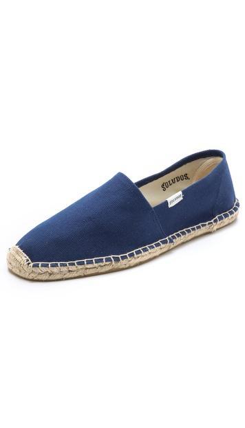 Soludos Dali Canvas Slip On Espadrilles - Navy