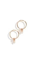 Zoe Chicco 14k Small Circle Earrings With Prongs
