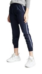 Atm Anthony Thomas Melillo Silk Pull On Pants With Stripe