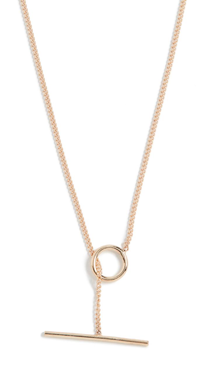 Ariel Gordon Jewelry 14k Toggle Wrap Chain Necklace