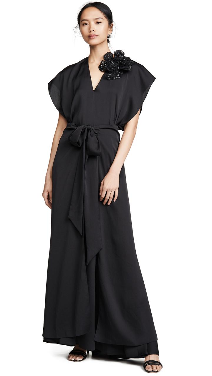 Nina Ricci Fluid Seersucker Dress