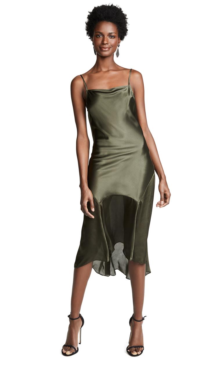 Fleur Du Mal Teardrop Slip Dress