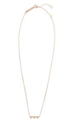Zoe Chicco 14k Gold Round Wire Bar Necklace
