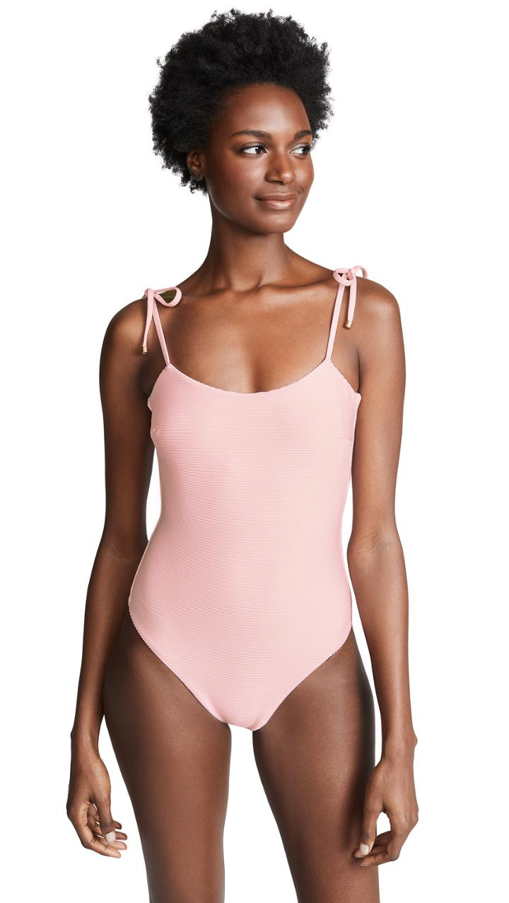 Vitamin A Perla Rose Bio Rib One Piece