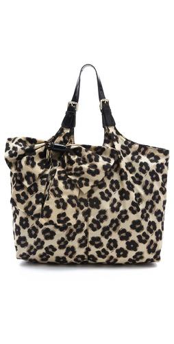 Red Valentino Leopard Print Shoulder Bag