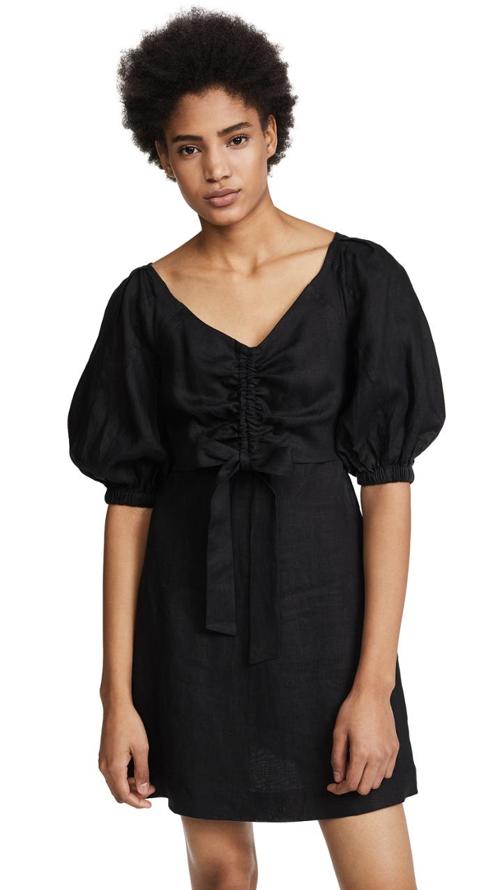 Zimmermann Painted Heart Ruche Dress