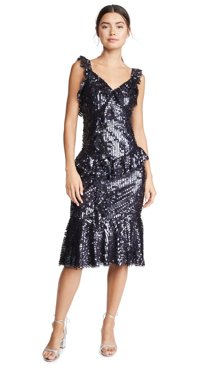 Needle Thread Scarlett Sequin Midi Dress