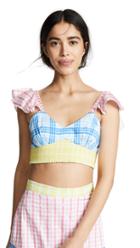 Rococo Sand Camellia Bustier