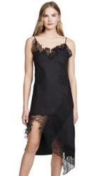 Marques Almeida Lace Neckline Slip Dress