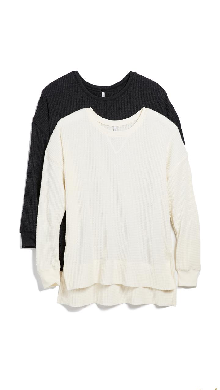 Z Supply 2 Pack Emerson Waffle Tee