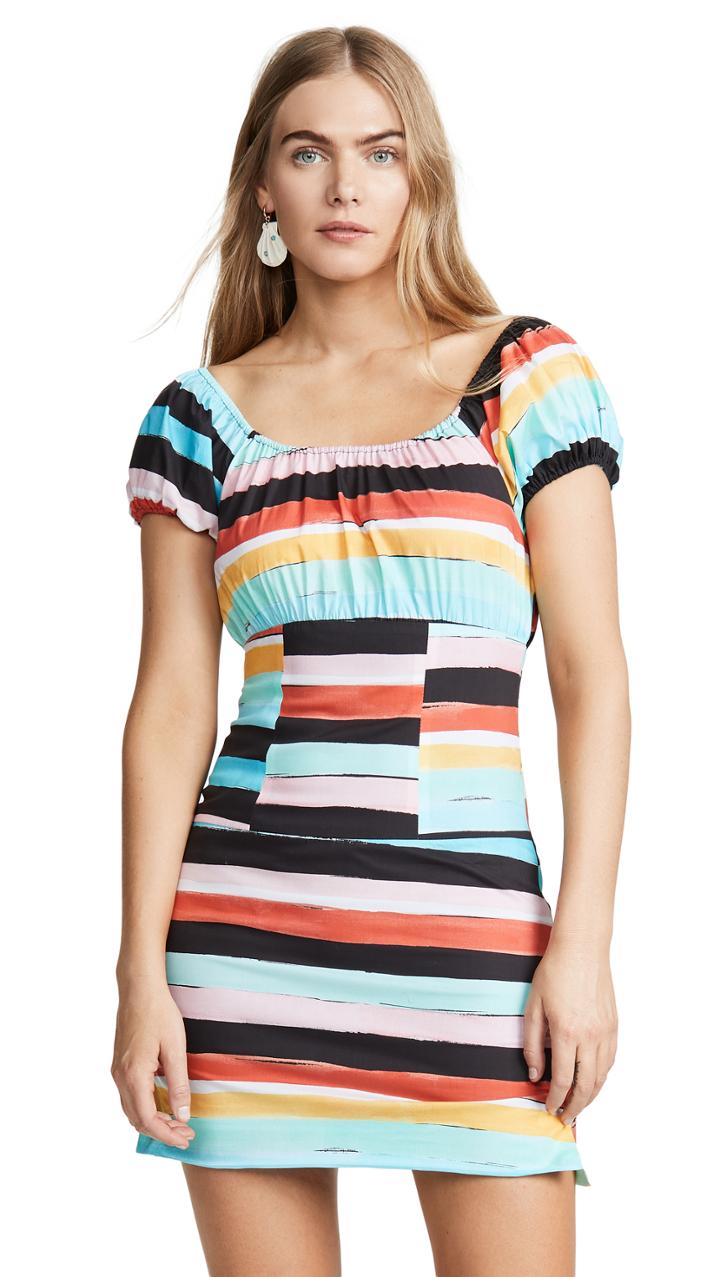 Caroline Constas Calla Mini Dress