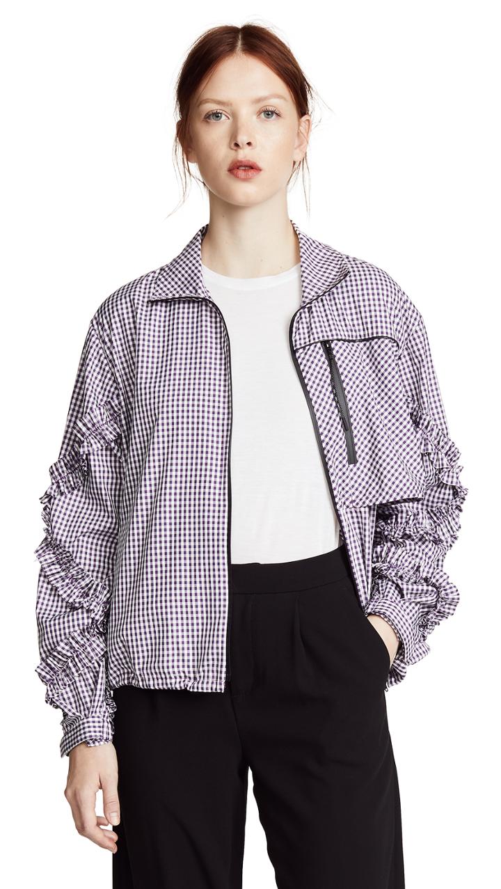 3 1 Phillip Lim Gingham Track Jacket