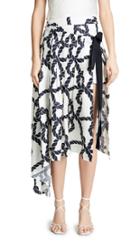 Monse Rope Print Apron Shorts