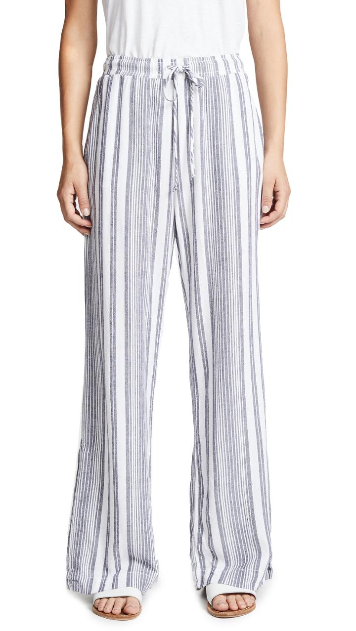 Bella Dahl Side Slit Wide Leg Pants