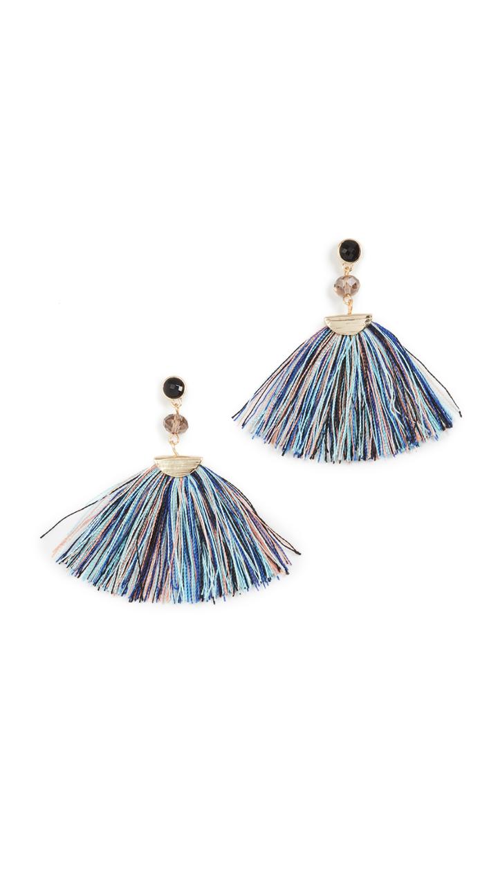 Shashi Mia Tassel Fan Earring