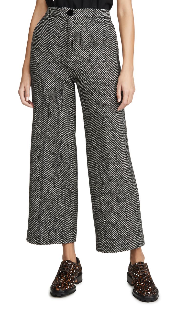 Alexa Chung Wide Leg Trouser