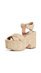 Laurence Dacade Helissa Raffia Sandals