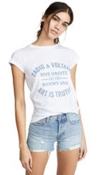 Zadig Voltaire Skinny Blason T Shirt