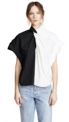 A W A K E Wide Sleeve Doule Top