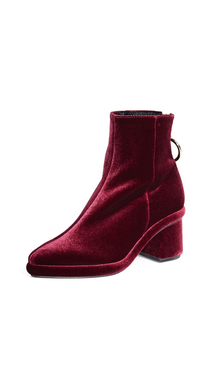 Reike Nen Square Ribbon Half Boots