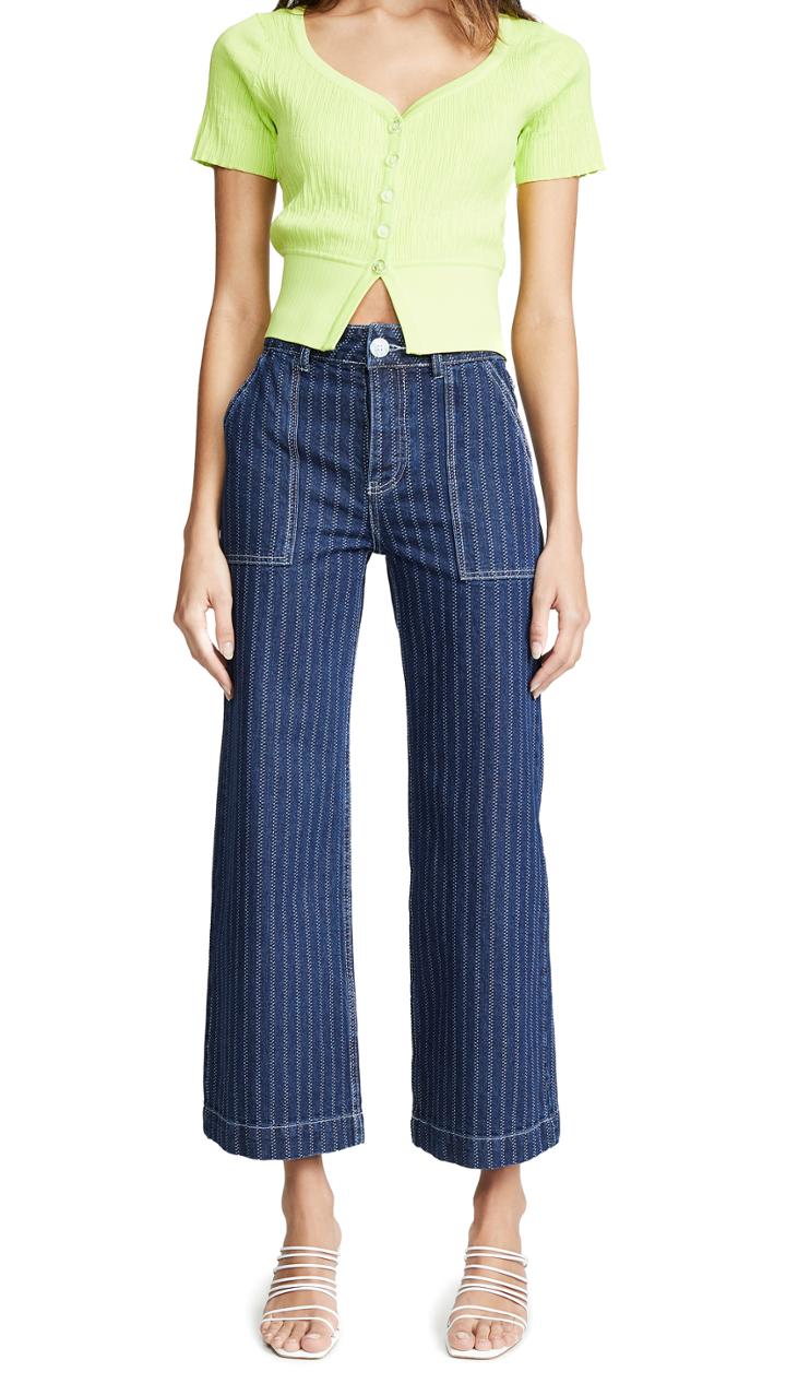 Rachel Antonoff Romeo Wide Leg Pants