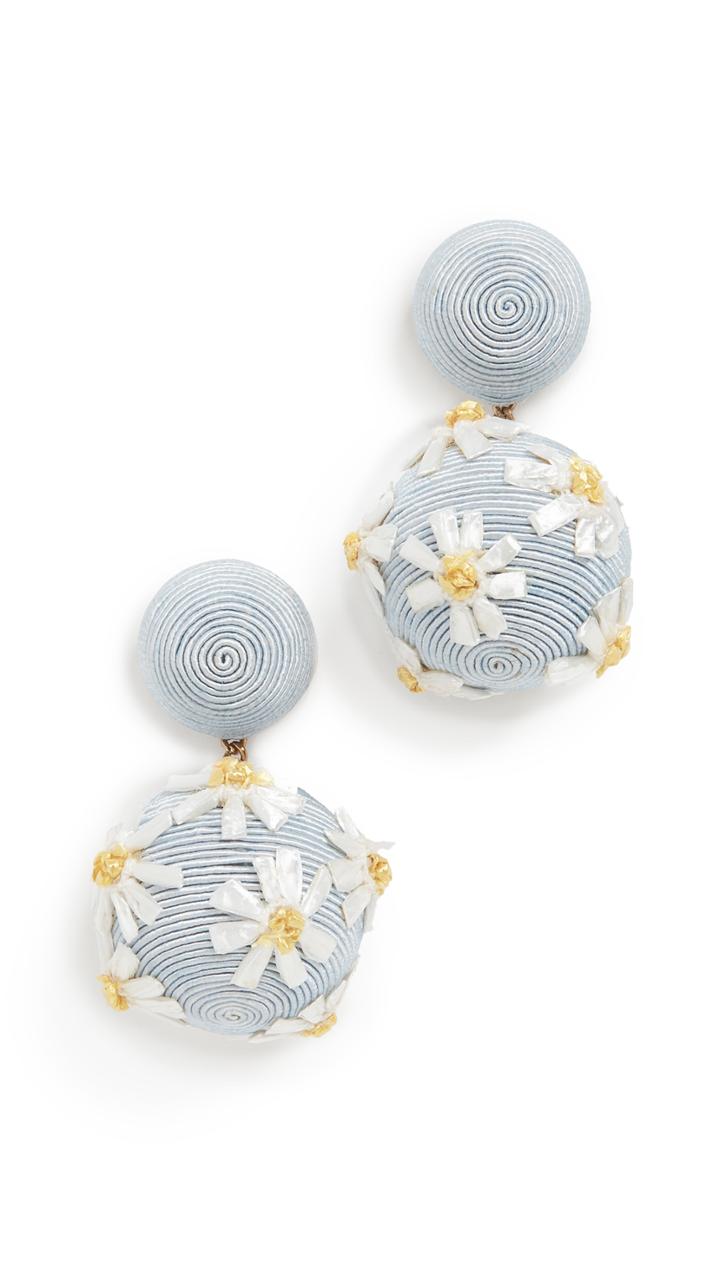 Rebecca De Ravenel Forget Me Not Earrings