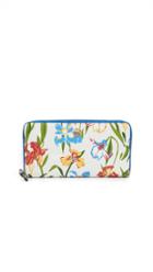 Tory Burch Robinson Floral Zip Continental Wallet