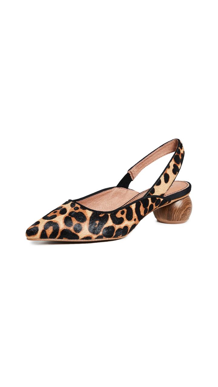 Matiko Circa Slingback Haircalf Pumps