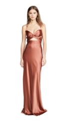 Michelle Mason Twist Gown