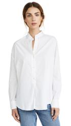 Vince Raw Edge Oversized Button Down