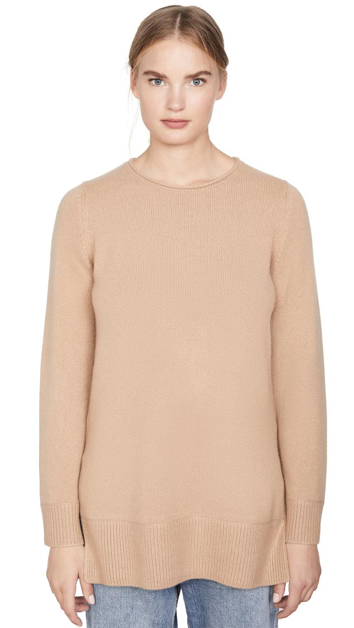 Vince Crew Neck Cashmere Tunic