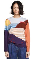 Sonia Rykiel Landscape Graphic Sweater
