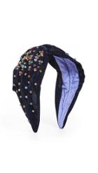 Namjosh Velvet Multi Crystal Headband