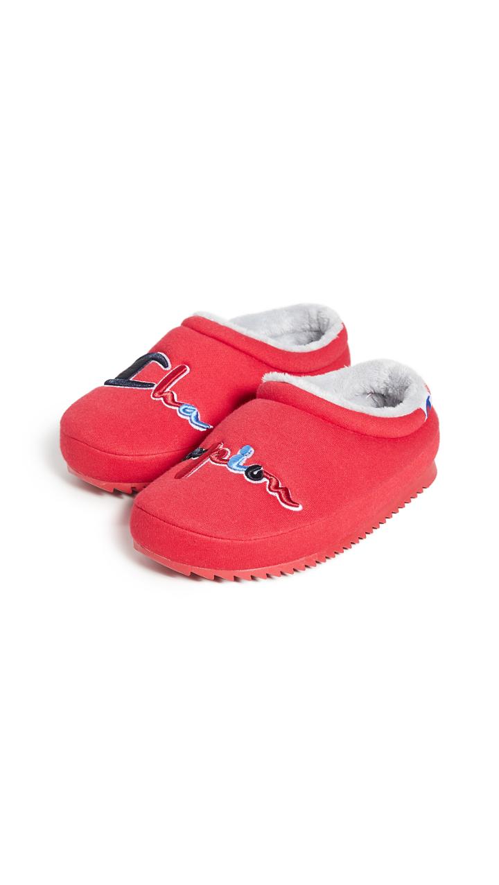 Champion Shuffle Script Slippers