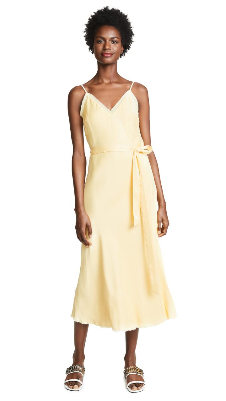 Frame Tie Slip Dress
