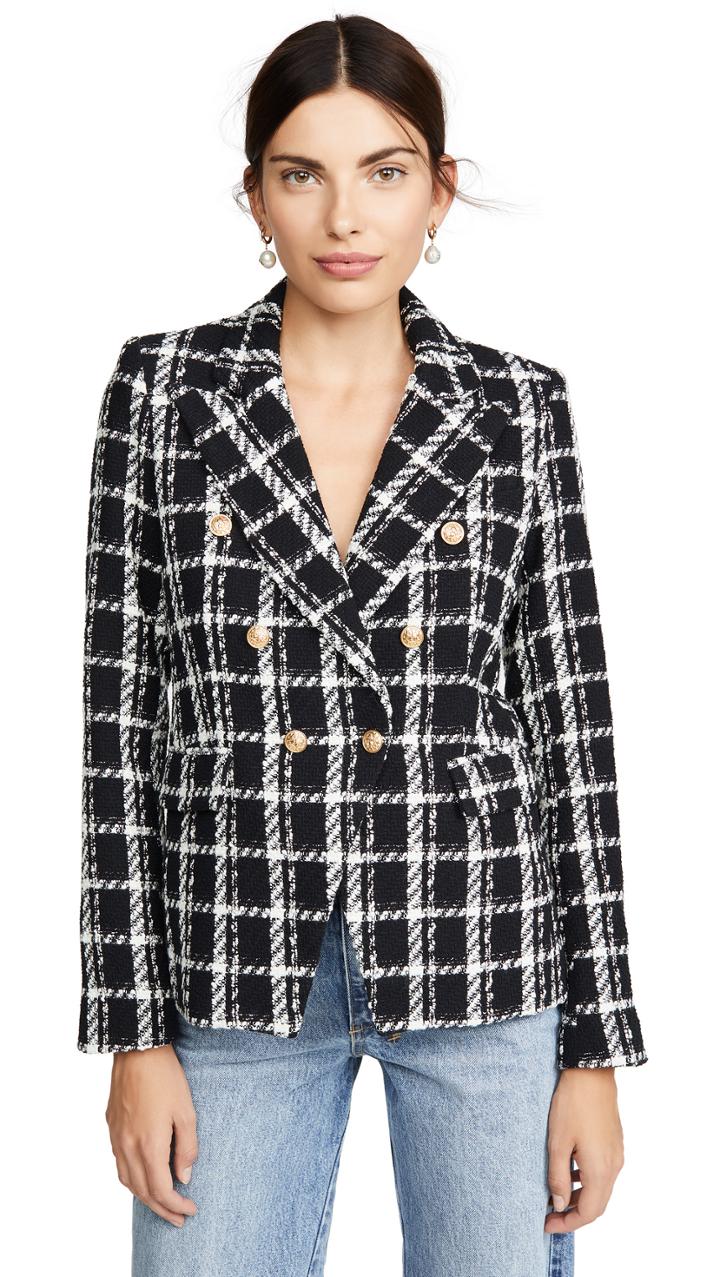 Generation Love Alexa Tweed Blazer