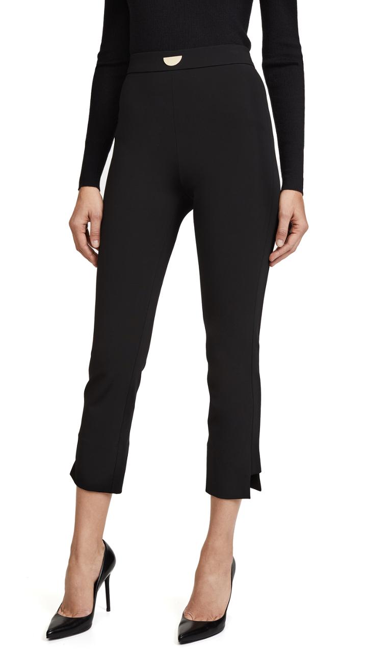 Cushnie Et Ochs Fay High Waisted Cigarette Pants