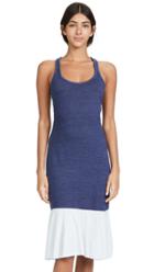 Chaser Racerback Midi Dress With Peplum Hem
