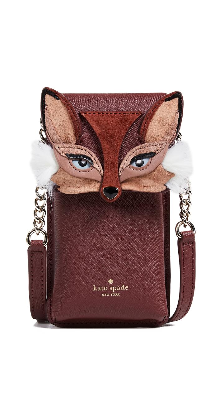 Kate Spade New York Fox Phone Crossbody Bag