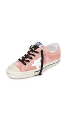 Golden Goose V Star Velvet Sneakers