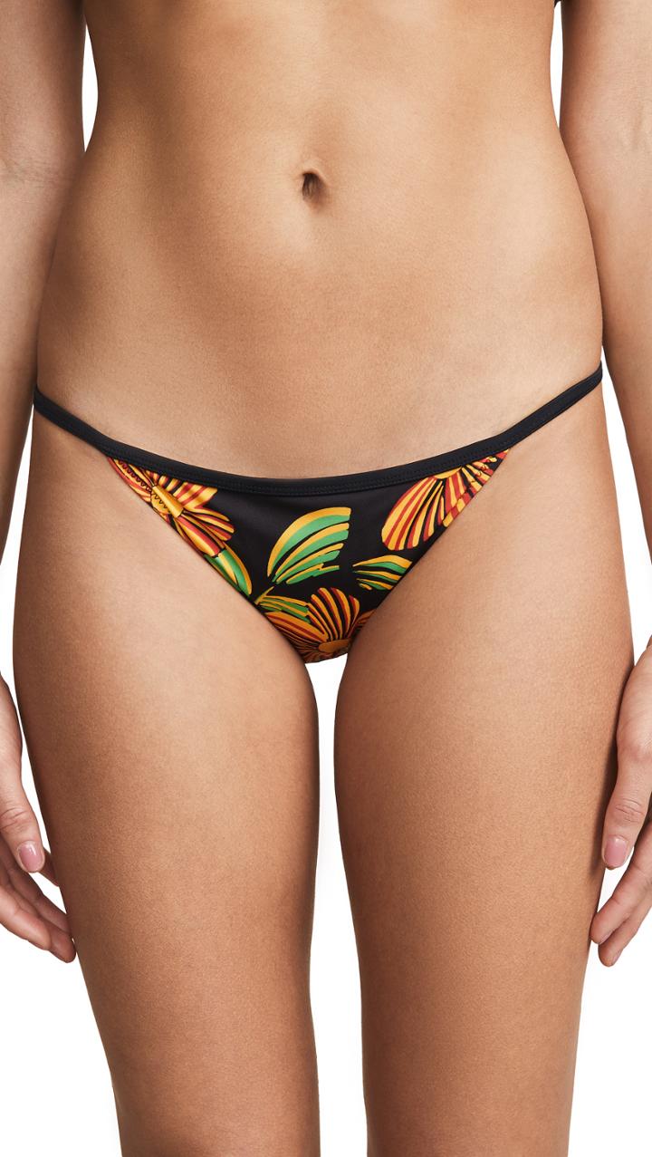 Solid Striped The Bianca Bikini Bottoms